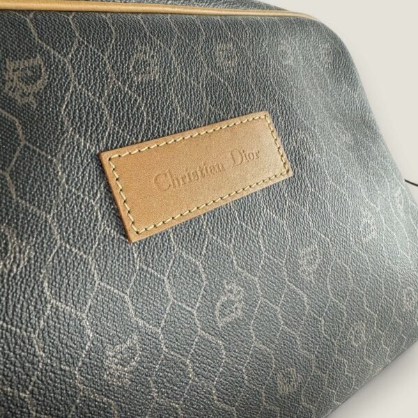 Christian Dior Pre-owned honeycomb gecoate canvas clutch