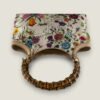 Gucci Bamboo bloemenprint tas.