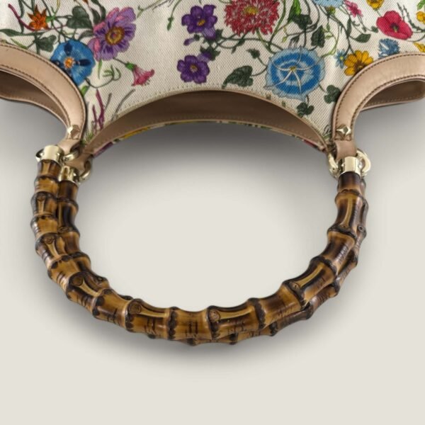 Gucci bamboo handvat tweedehands tas