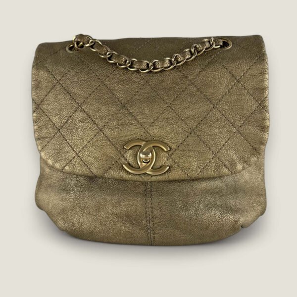 Pre-owned Chanel crossbody caviar leather 2012 2013