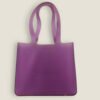 Preloved Chanel Jelly Rubber tote purple