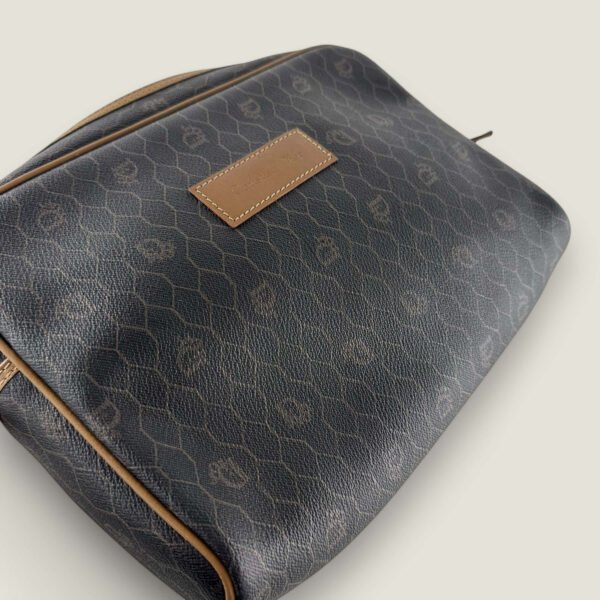 Preloved Christian Dior honeycomb monogram clutch