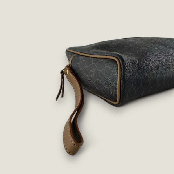 Tweedehands Christian Dior honingraat gecoate canvas monogram toilettas