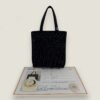 Authentieke mini Chanel fringe tas