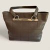 Chanel chocolate bar caviar tote bruin - pre-owned 
