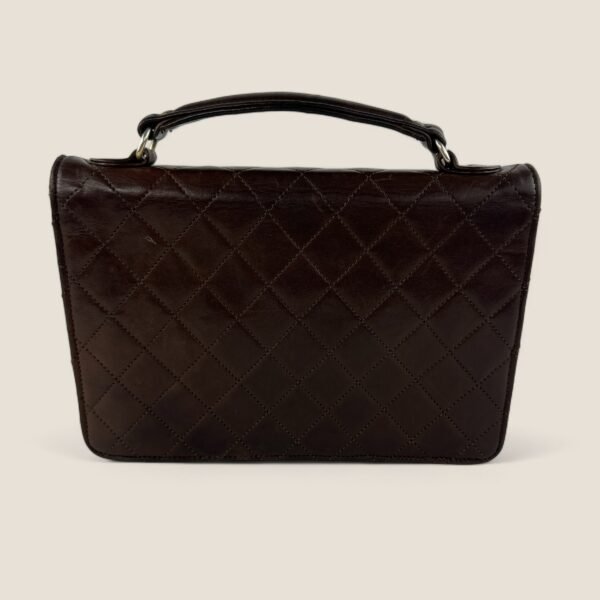 Chanel dubbel draaislot schoudertas