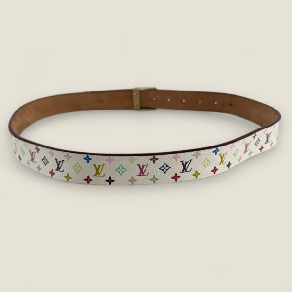 Louis Vuitton multicolor riem wit canvas