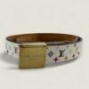 Louis Vuitton x Takashi Murakami multicolor riem