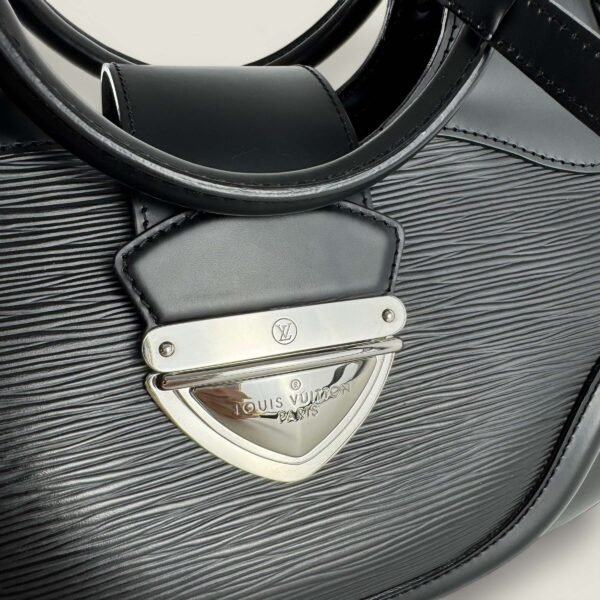 Louis Vuitton zilveren hardware leren tas