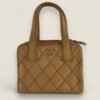 Pre-owned Chanel wild stitch handtas beige