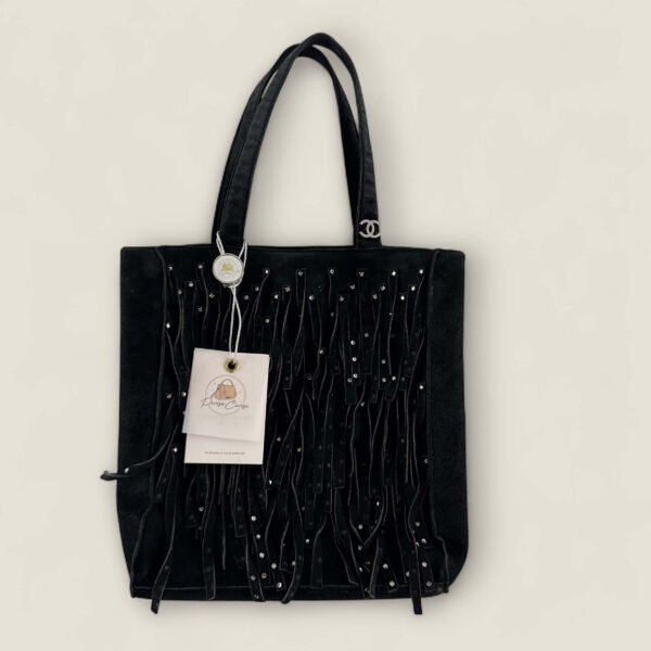 Chanel fringe tasje