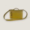 Tweedehands Chanel vanity schoudertas caviar geel