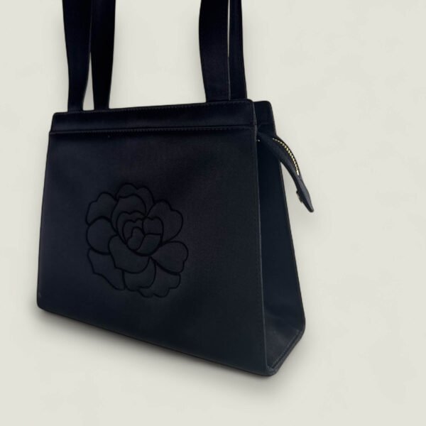 Vintage Chanel avondtasje camellia