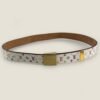 pre-owned designer riem Louis Vuitton multicolor