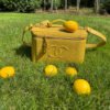 tweedehands Chanel citroen geel Purse Curse