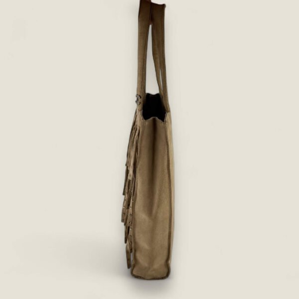 Authentieke Chanel mini tote bag suede