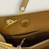 Authentieke Chanel vintage schoudertas binnenkant