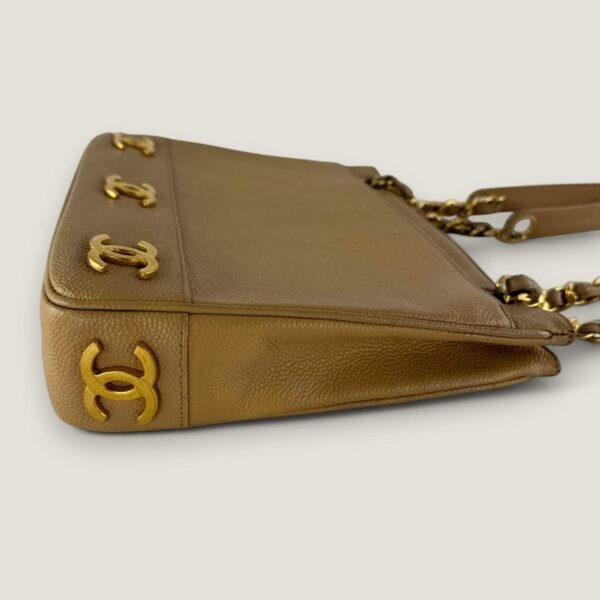 Authentieke vinatge Chanel caviar tote bag