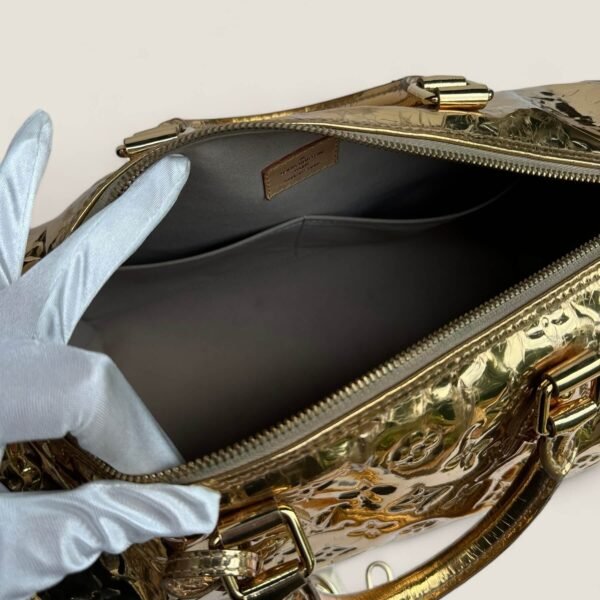 Binnenkant Louis Vuitton tas speedy 35 miroir