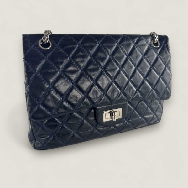 Chanel 2.55 leather exterior shoulder bag handbag