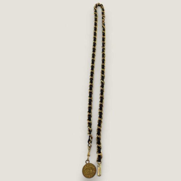 Chanel matelasse 1982 chain belt 98 cm