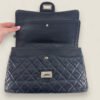 Chanel quilted 2.55 Reissue 227 flap navy