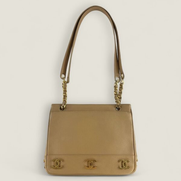 Chanel triple CC tote