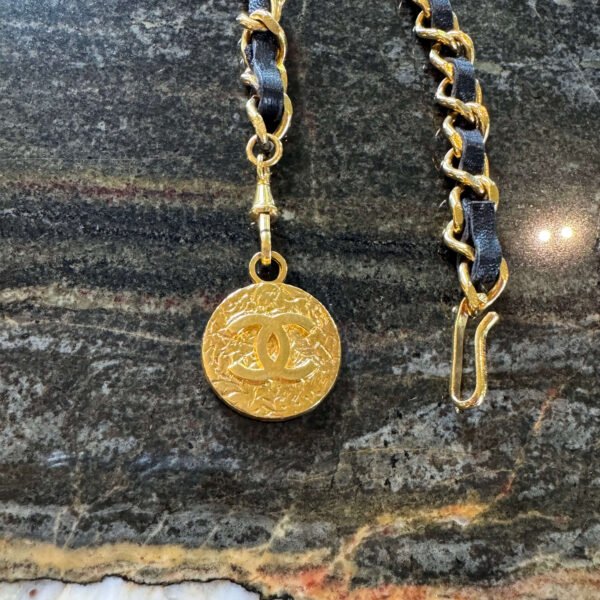Chanel vintage chain riem 1982