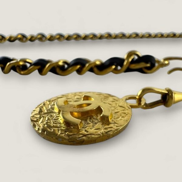 Chanel vintage chain riem 98 cm