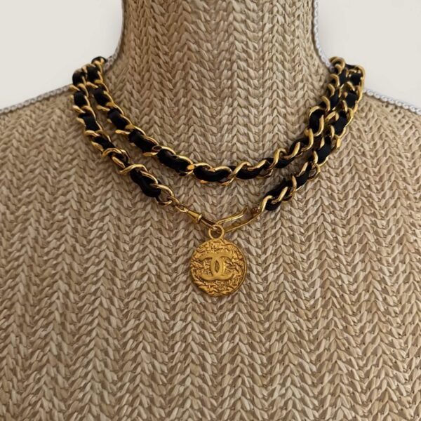 Chanel vintage riem als korte ketting
