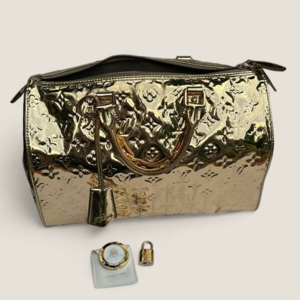 Louis Vuitton Speedy mirror Golden