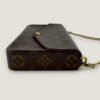 Louis Vuitton clutch on chain
