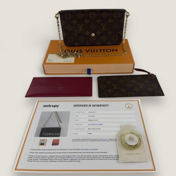 Louis Vuitton pochette Félicie monogram canvas