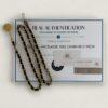 Real authentication certificaat Chanel riem vintage