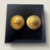 Vintage Chanel oorbellen 90s 24k verguld clip on