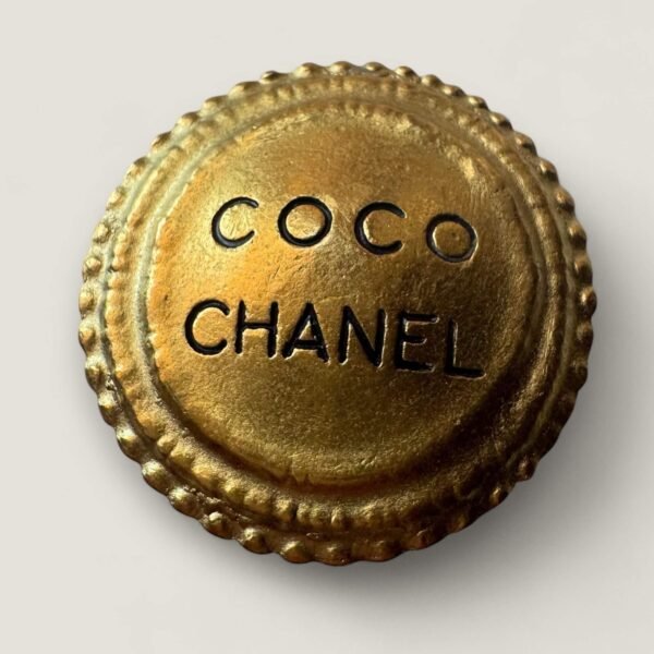 Vintage Chanel oorbellen 94A 24k verguld