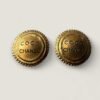 Vintage Coco Chanel oorbellen 1994 24k verguld