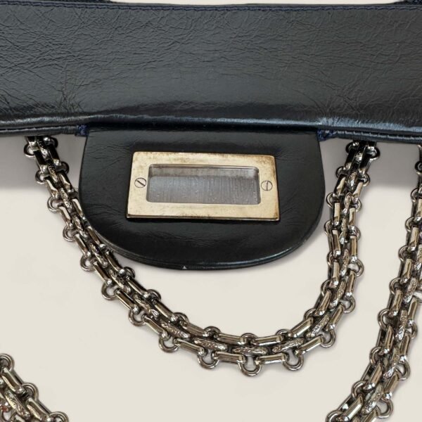 Zilveren hardware tweedehands designertas Chanel