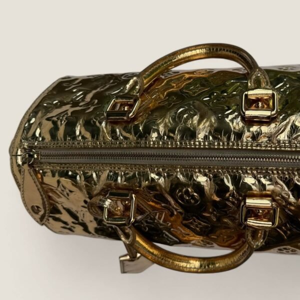 rare Louis Vuitton speedy 35 miroir