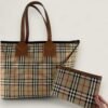 Authentieke Burberry handtas ruit print