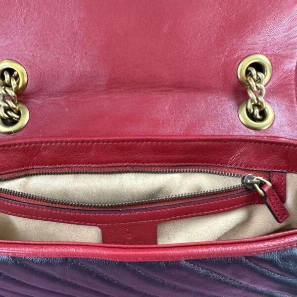 Authentieke Gucci tas binnenkant