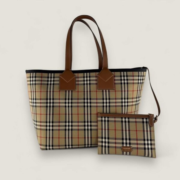 Burberry London tote met pouch  – pre-owned