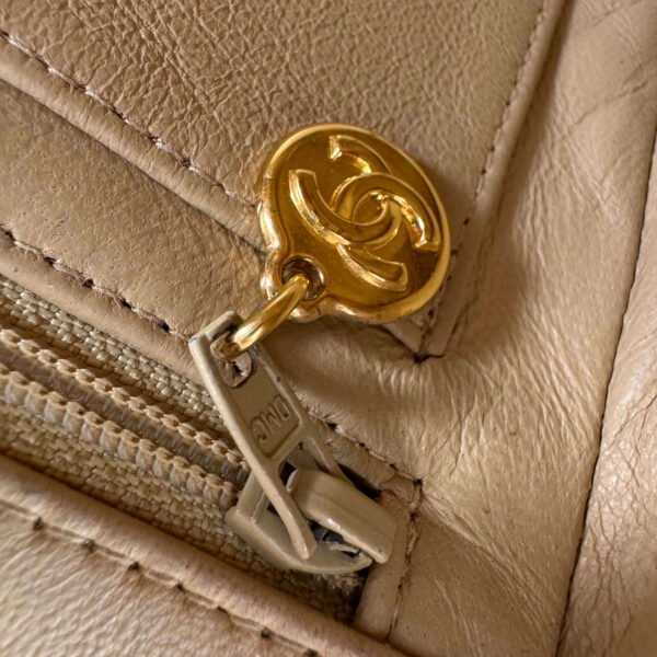 Chanel hardware rits vintage schoudertas