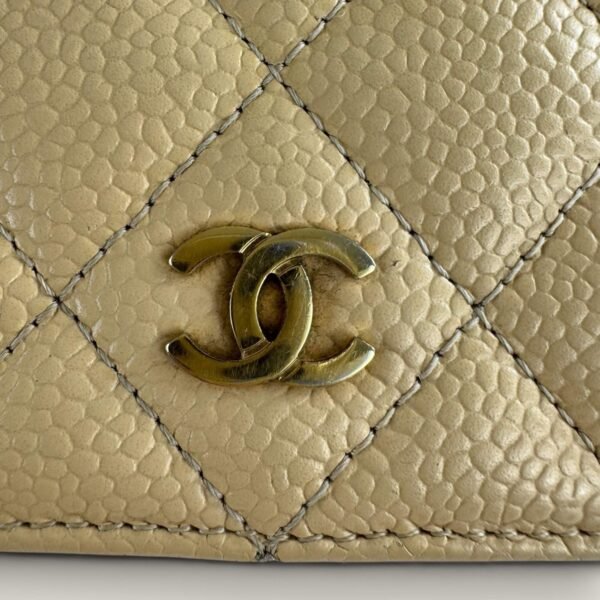 Chanel portemonnee CC logo goud