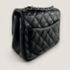 Chanel tas zwart lamsleer zilveren hardware