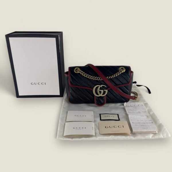 Full set Gucci GG Marmont tweedehands