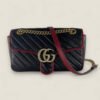 Gucci GG Marmont zwart met rood