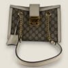 Gucci GG supreme padlock tote