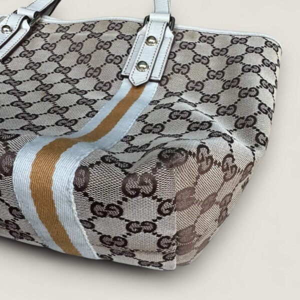 Hoeken vintage Gucci Sherry tote