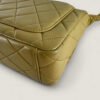 Hoekjes vintage Chanel tas beige